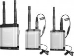 SARAMONIC VLINK2 KIT2, 2.4GHZ TWO WAY-COMMUNICATION WIRELESS MICROPHONE SYSTEM (2XTX+RX)