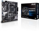 Asus PRIME A520M-K Processor family AMD, Processor socket AM4, DDR4, Memory slots 2, Supported hard disk drive interfaces M.2, SATA, Number of SATA connectors 4, Chipset AMD A, Micro ATX