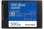 SSD|WESTERN DIGITAL|SA510|500GB|SATA 3.0|Write speed 510 MBytes/sec|Read speed 560 MBytes/sec|2,5"|TBW 200 TB|MTBF 1750000 hours|WDS500G3B0A