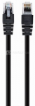 Cablexpert Patch cord 7.5 m, Black, Cat5e, 5 UTP
