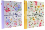 Albumas GED DRS30 FLOWER STORY 22.8x28 cm | 60 magnet psl | spiralinio ri&scaron;imo