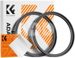 K&F Concept K&F Step Up Filter Ring 77-82mm*2pcs,+Vacuum Cleaning Cloth*1
