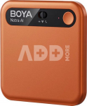 Boya Notra AI Note Taker, cosmic orange