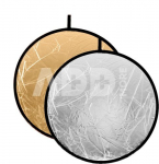 Caruba Reflectiescherm 2 in 1 Goud & Zilver 80cm
