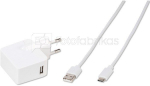 Vivanco charger USB-C 3A 1,2m, white (60020)