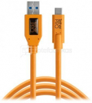 TetherPro 4.6m kabelis USB 3.0 to USB-C Orange CUC3215