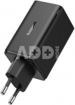 Baseus GAN6 Pro Fast Charger, 2xUSB-C + 2xUSB, 65W (čern&aacute;)
