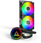 LightFlow ARGB 240 120mm Liquid Cooler Black