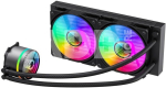 IceBurg 240 Infinity BK Liquid Cooler Black