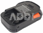 Akumuliatorius skirtas įrankiams AEG R840083, 18V, 2Ah, Li-ion