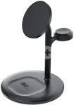MagScape Stand 3in1 15W MagSafe Qi Black