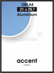 Nielsen Accent 21x29,7 Aluminium black DIN A4 52126