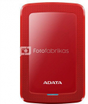 ADATA External Hard Drive HV300 1000 GB, 2.5 ", USB 3.1, Red