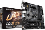 Gigabyte B550M DS3H 1.0 Processor family AMD, Processor socket AM4, DDR4 DIMM, Memory slots 4, Number of SATA connectors 4 x SATA 6Gb/s connectors, Chipset AMD B, Micro ATX
