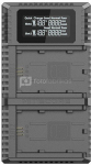 Nitecore USN4 Pro Dual Charger for Sony NP FZ100