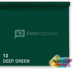 Superior Background Paper 12 Deep Green 1.35 x 11m