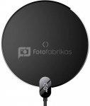 Inductive wireless charger Baseus Digital LED 15W (black)