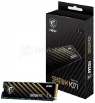 SSD|MSI|SPATIUM M371|1TB|M.2|PCIE|NVMe|3D NAND|Write speed 1700 MBytes/sec|Read speed 2350 MBytes/sec|2.15mm|TBW 210 TB|MTBF 1500000 hours|S78-440L870-P83
