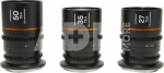 Laowa Nanomorph&Acirc; S35 Prime&Acirc; 3 Lens&Acirc; Bundle&Acirc; (27mm, 35mm, 50mm) (Amber) L Mount