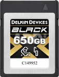 Delkin CFexpress BLACK R3530/W3250 (4.0) 650GB