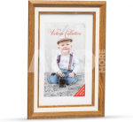 Photo frame Action 2 10x15, brown/white