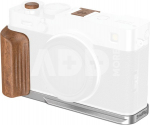 SmallRig 5984 L-Shaped Mount Plate with Wooden Handle for FUJIFILM X-E5 (Rosewood, Silver)