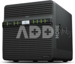 Synology | Tower NAS | DS423 | up to 4 HDD/SSD | Realtek | RTD1619B | Processor frequency 1.7 GHz | 2 GB | DDR4