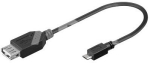 Sbox USB A F.->MICRO USB M. 0.1M USB F-MICRO M