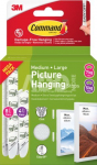 3M Command Strips V-Pack White 4 Sets M + 8 Sets