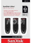 MEMORY DRIVE FLASH USB3 64GB/3PK SDCZ48-064G-G46T SANDISK