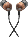 Marley Wired Earbuds | Smile Jamaica | Built-in microphone | USB Type-C | Signature Black
