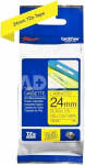 Brother labelling tape TZE-651 yellow/black 24 mm