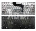 Klaviatūra su ap&scaron;vietimu Acer: Aspire M5-481T, M5-481TG, M5-481PT, M5-481PTG US