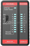 Tester s&iacute;ťov&yacute;ch kabelů Habotest HT812A RJ45/RJ14/RJ12/RJ9