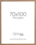 Focus Soul Oak veneer 70X100 Plexi