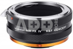 K&F Concept 2022 New Design High Precision Lens Adapter Mount, NIK-FX IV PRO