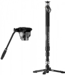 YC Onion PINETA Carbon Fiber Monopod with fluid head