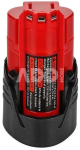 Akumuliatorius įrankiams skirtas MILWAUKEE M12A, 10.8V-12V, 2.0Ah, Li-ion