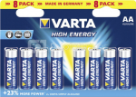 1x8 Varta High Energy Mignon AA LR 6