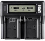 Newell DC-LCD two-channel charger for NP-FZ100 batteries