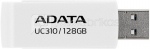 ADATA UC310 128GB USB Flash Drive, White ADATA