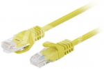 Lanberg Patchcord cat.5e UTP 1m yellow 10-pack PCU5-20CC-010