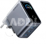 Anker Prime Charger, 3 Ports, 160W, Silver