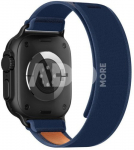 Tech-Protect watch strap Nylon Elite Apple Watch 44/45/46/49mm, navy/orange