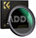 K&F Concept K&F 77MM Nano-X Multifunctional CPL+Variable/Fader ND 2~32 filter, HD, Waterproof, Anti Scratch, Gr