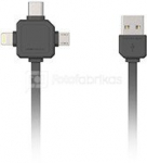 allocacoc USB Kabel grau