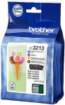 Brother Multipack LC3213VALDR Cartridge, Black, cyan, magenta, yellow