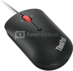Lenovo ThinkPad USB-C Wired Compact Mouse Raven black, USB-C
