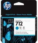 INK CARTRIDGE CYAN NO.712/29ML 3ED67A HP