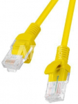 Lanberg Patchcord PCU5-20CC-0025-Y cat.5e 0,25M yellow 10-pack